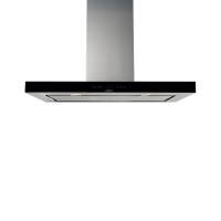 Настенная вытяжка ICBVW36B Черное стекло