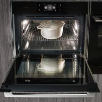 Компактный духовой шкаф OCM8478G черный